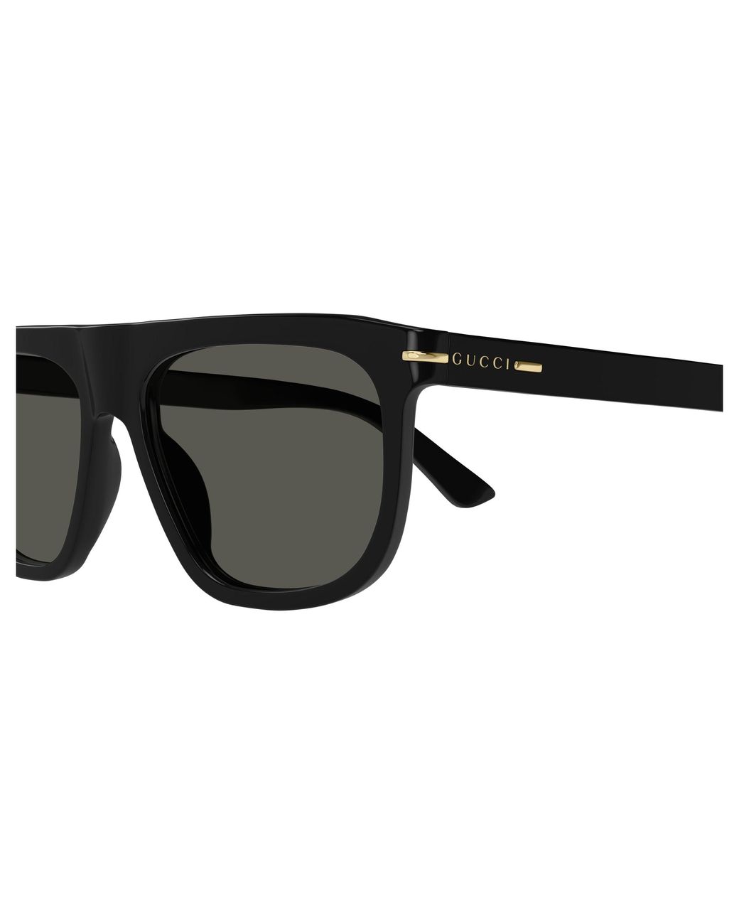 Gucci Black Gg1726S 001 Sunglasses Acetate Round for men