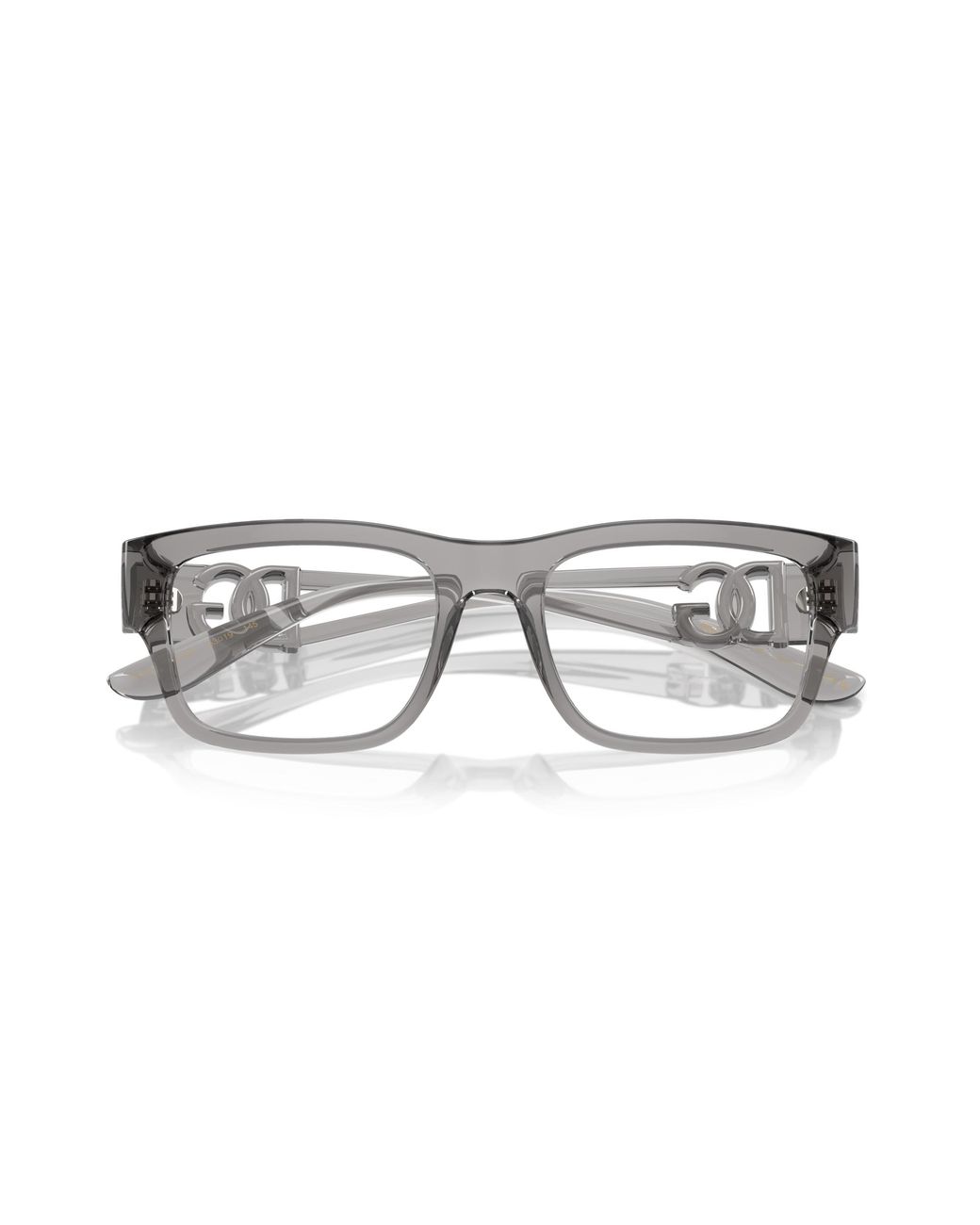 Dolce & Gabbana Black Dg5110 3160 Optical Frames Injected Transparent Squared Normal