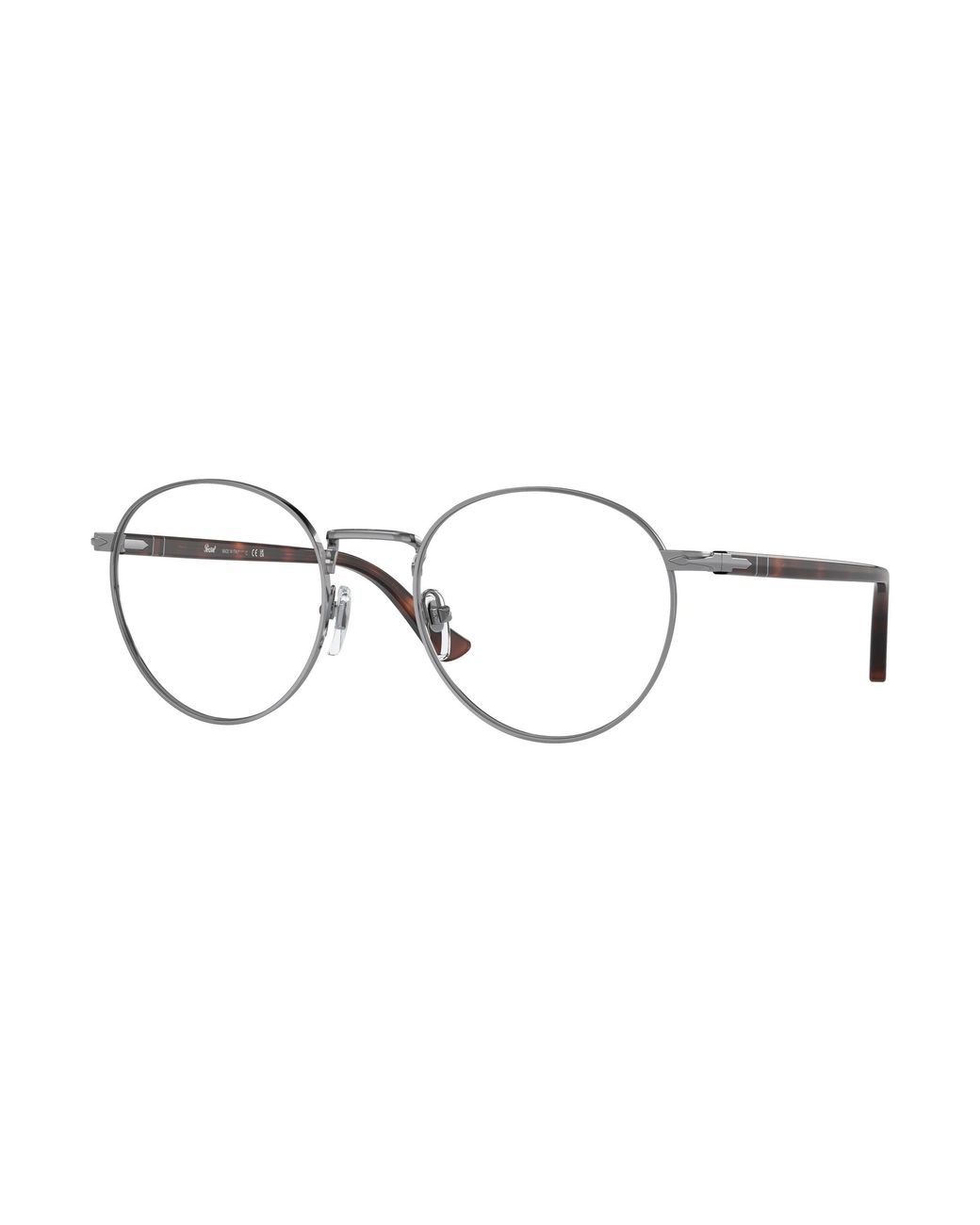 Persol Black Po1008V 513 Optical Frames Metal Transparent Pillow Normal