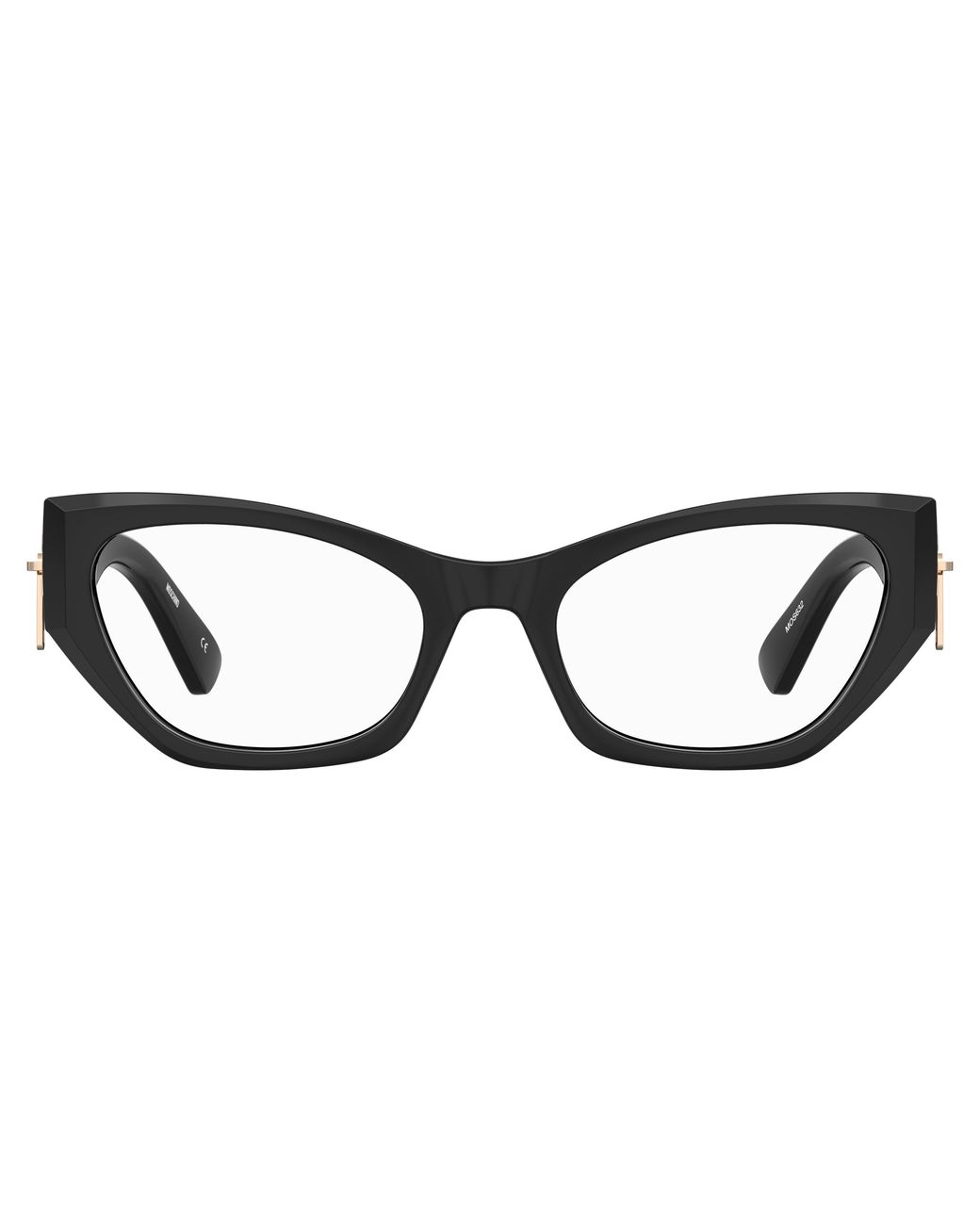 Moschino Black Mos632 807 Optical Frames Acetate Cat Eye