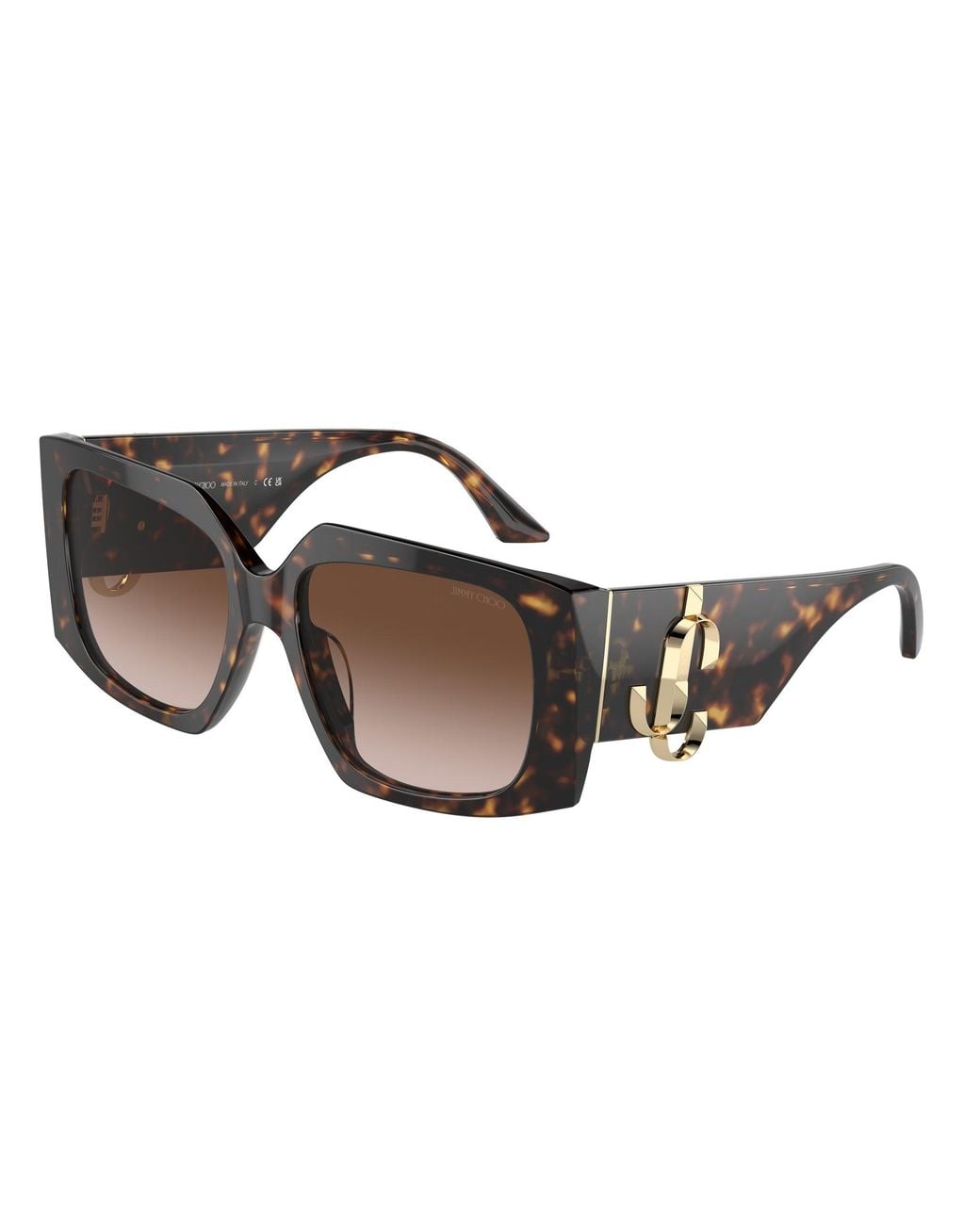 Jimmy Choo Black Jc5006U 500213 Sunglasses Acetate Butterfly Normal Shaded