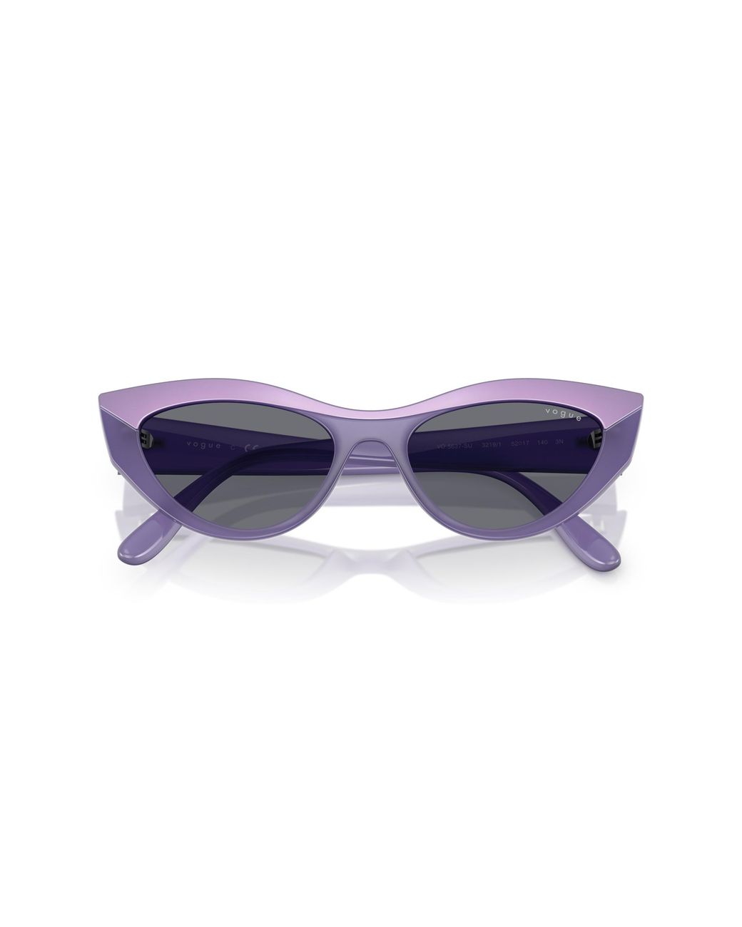 Vogue Eyewear Black Vo5637Su 3219/1 Sunglasses Nylon Cat Eye Normal