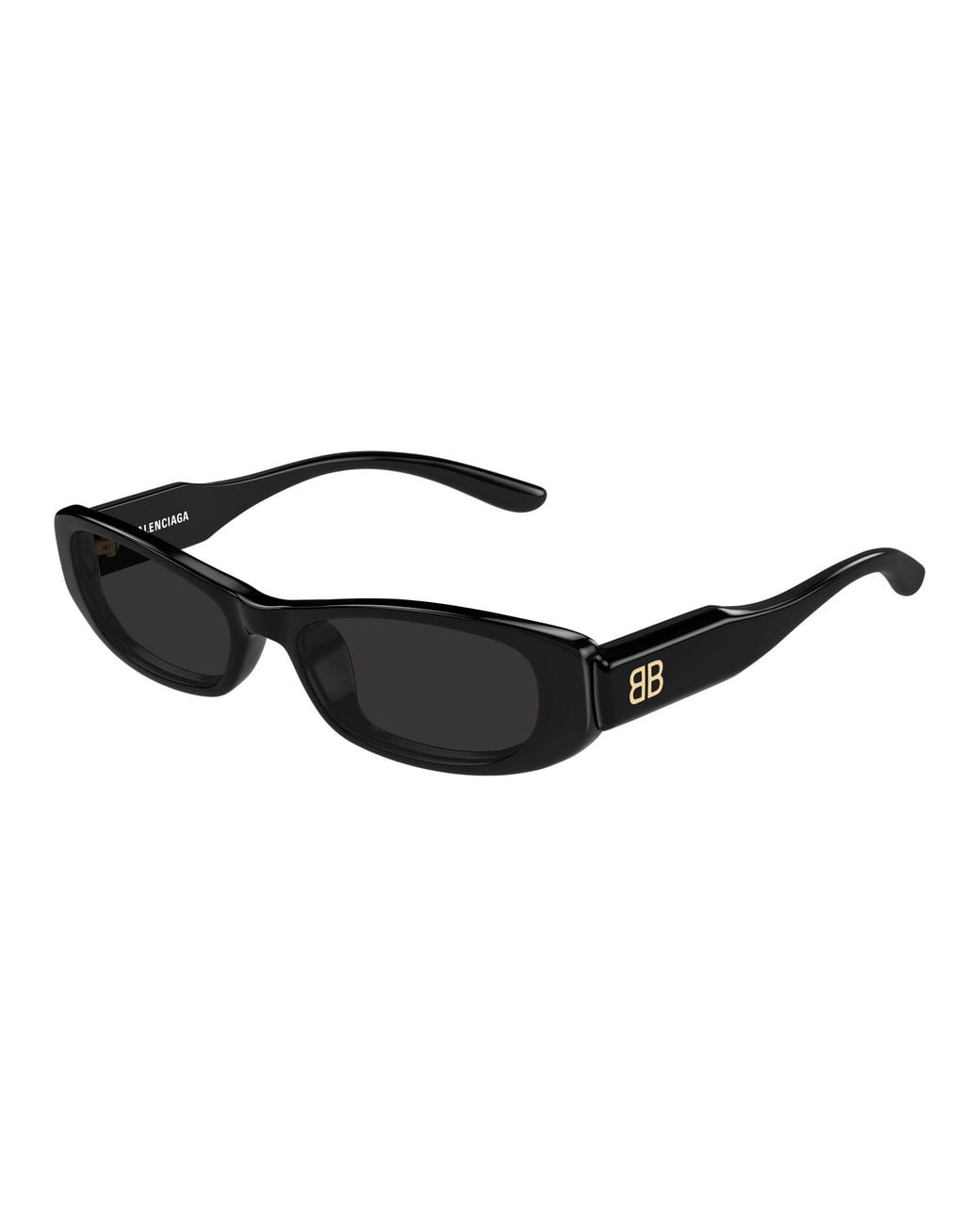 Balenciaga Black Bb0510S 001 Sunglasses Acetate Squared
