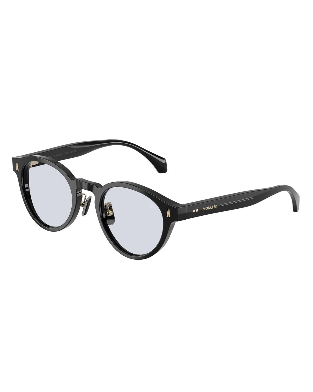 Moncler Black Me6017D Ember 300172 Sunglasses Acetate Light Round Normal