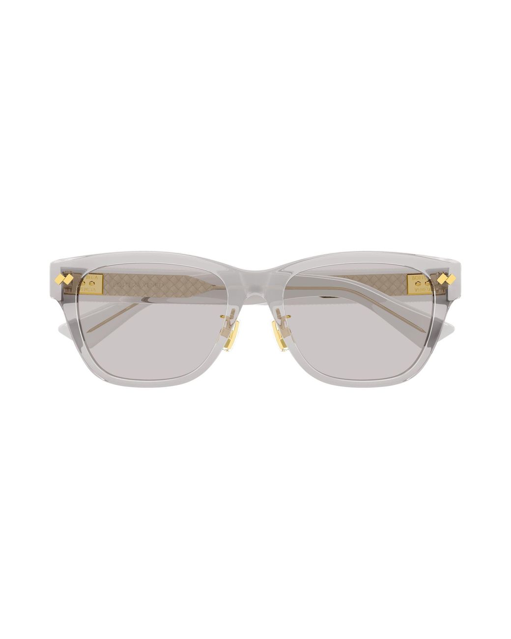 Bottega Veneta Black Bv1402Sk 004 Sunglasses Acetate Squared