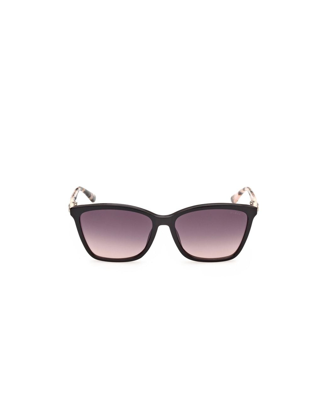 Guess Black Gu00361 01B Sunglasses Acetate Smoke Squared Normal
