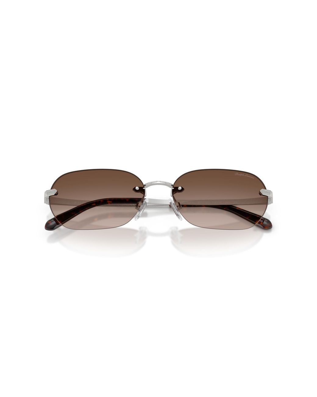 Ralph Lauren Black Rl7089 900113 Sunglasses Metal Squared Normal Shaded