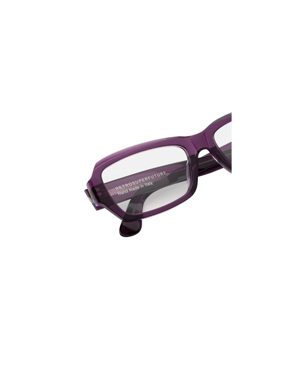 Retrosuperfuture Black Jg6 Numero 134 Melanzana Optical Frames Acetate Squared