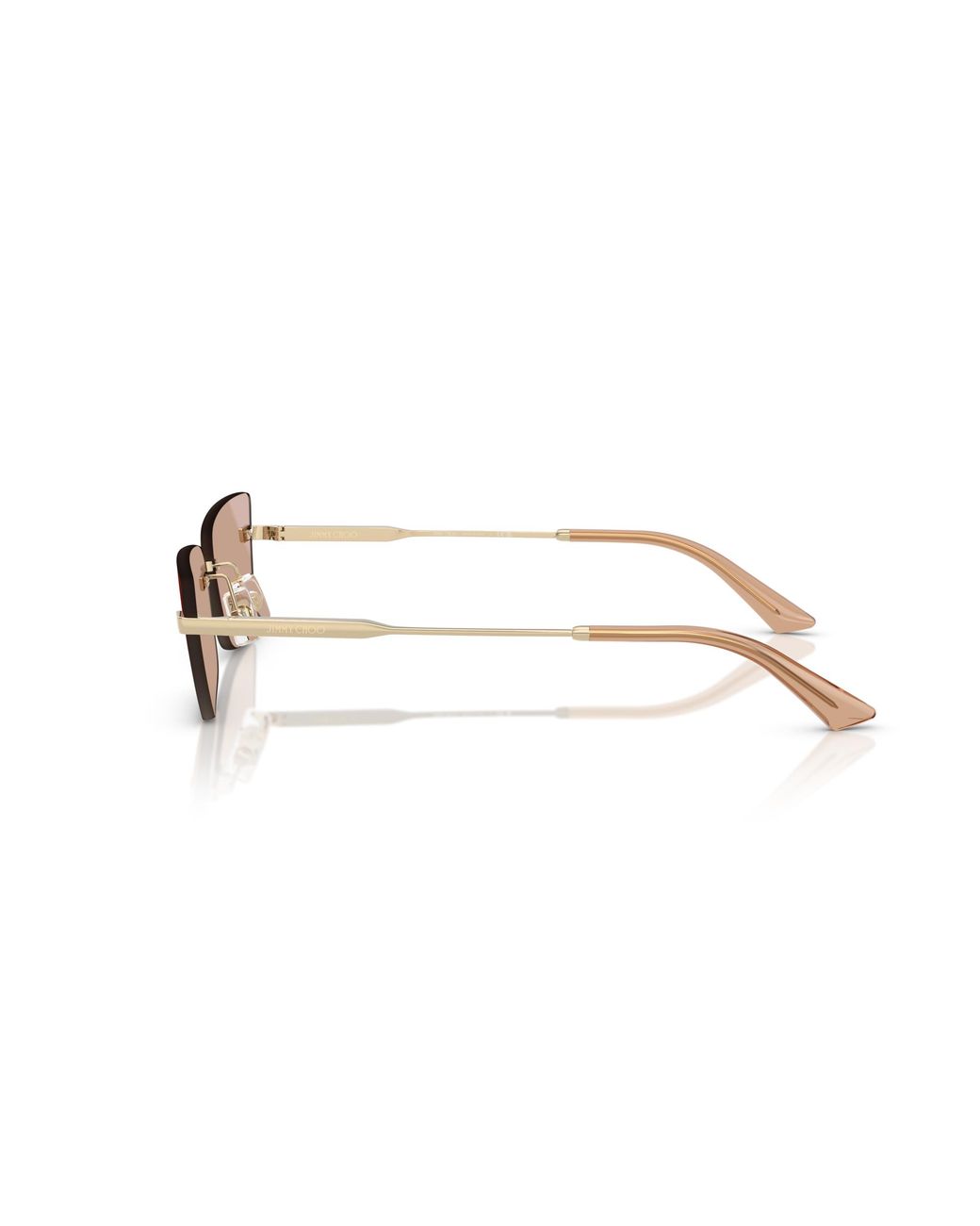 Jimmy Choo Black Jc4012 300613 Sunglasses Metal Cat Eye Normal Shaded