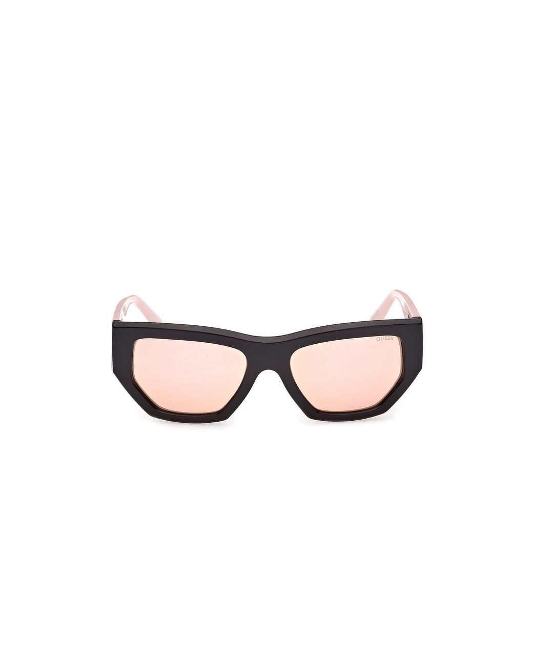 Guess Black Gu00291 05U Sunglasses Injected Bordeaux Geometric Normal