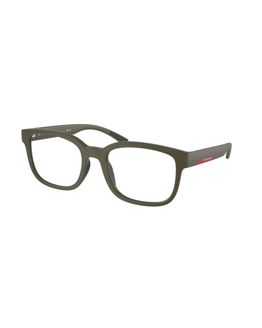 Prada Linea Rossa Black Ps 05Qv 15X1O1 Optical Frames Injected Pillow Normal for men