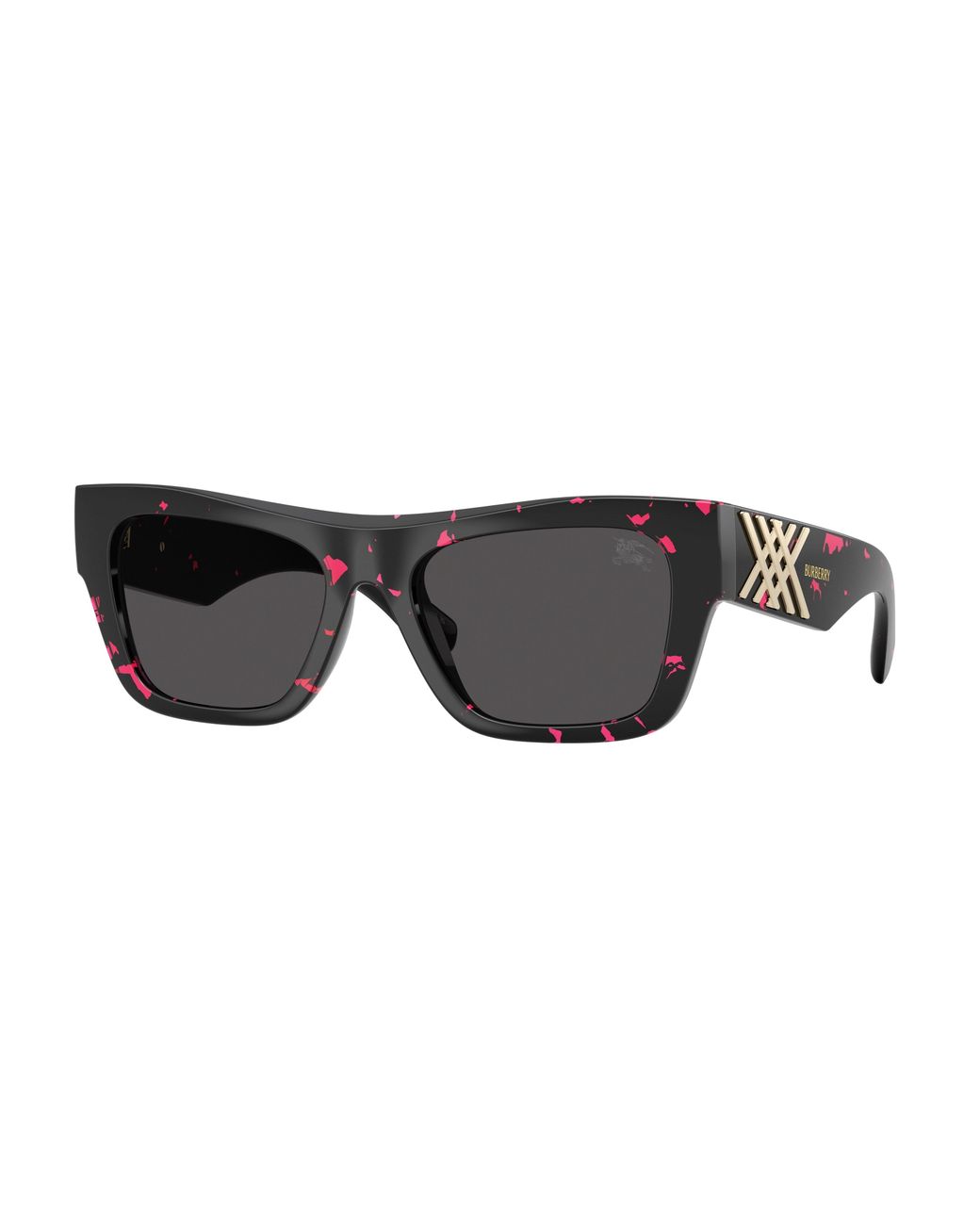 Burberry Black Be4490U 412687 Sunglasses Injected Squared Normal