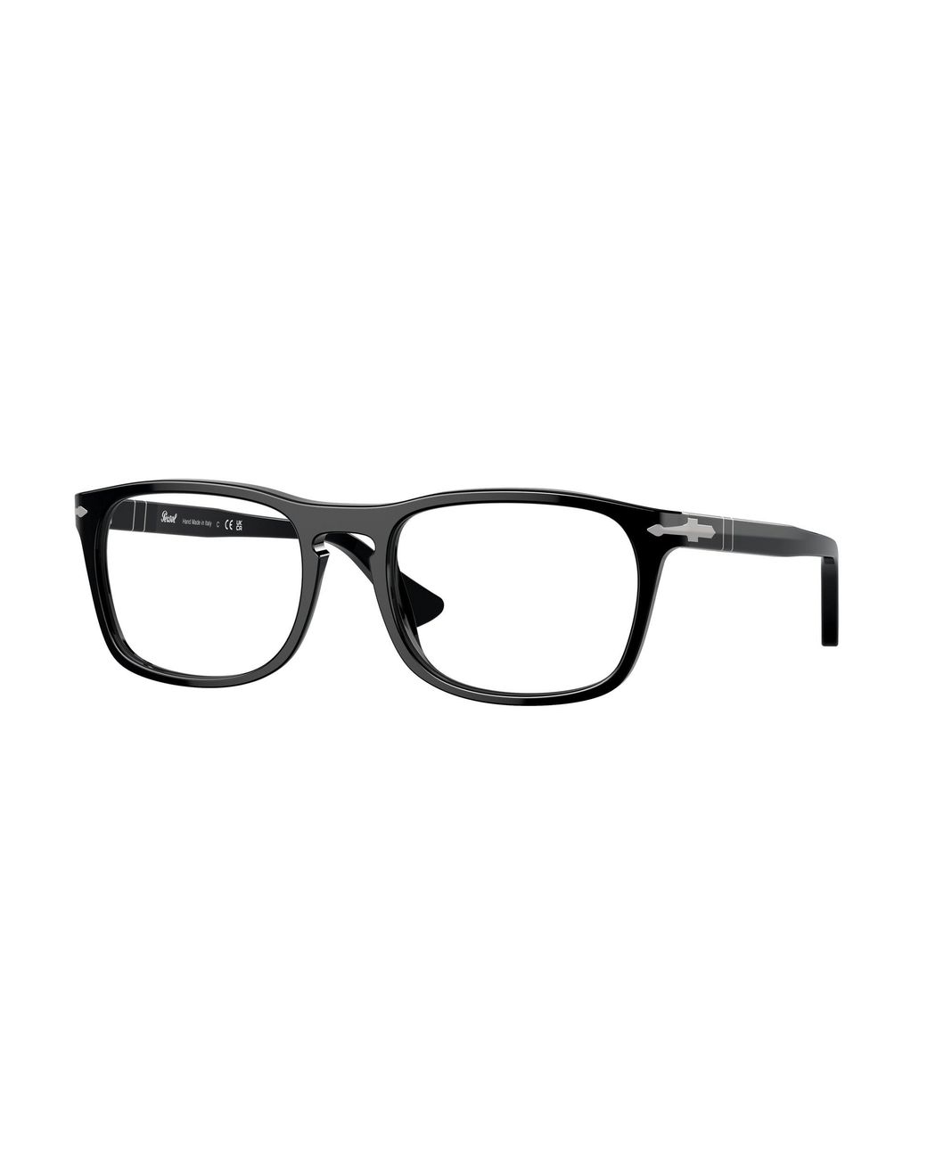 Persol Black Po3344V 95 Optical Frames Acetate Transparent Pillow Normal