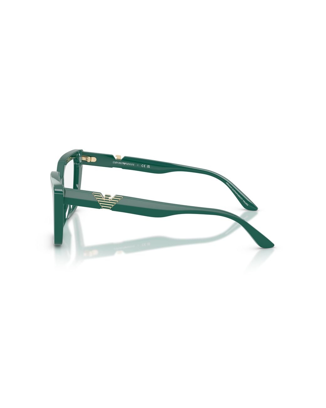 Emporio Armani Black Ea3273U 6324 Optical Frames Acetate Cat Eye Normal