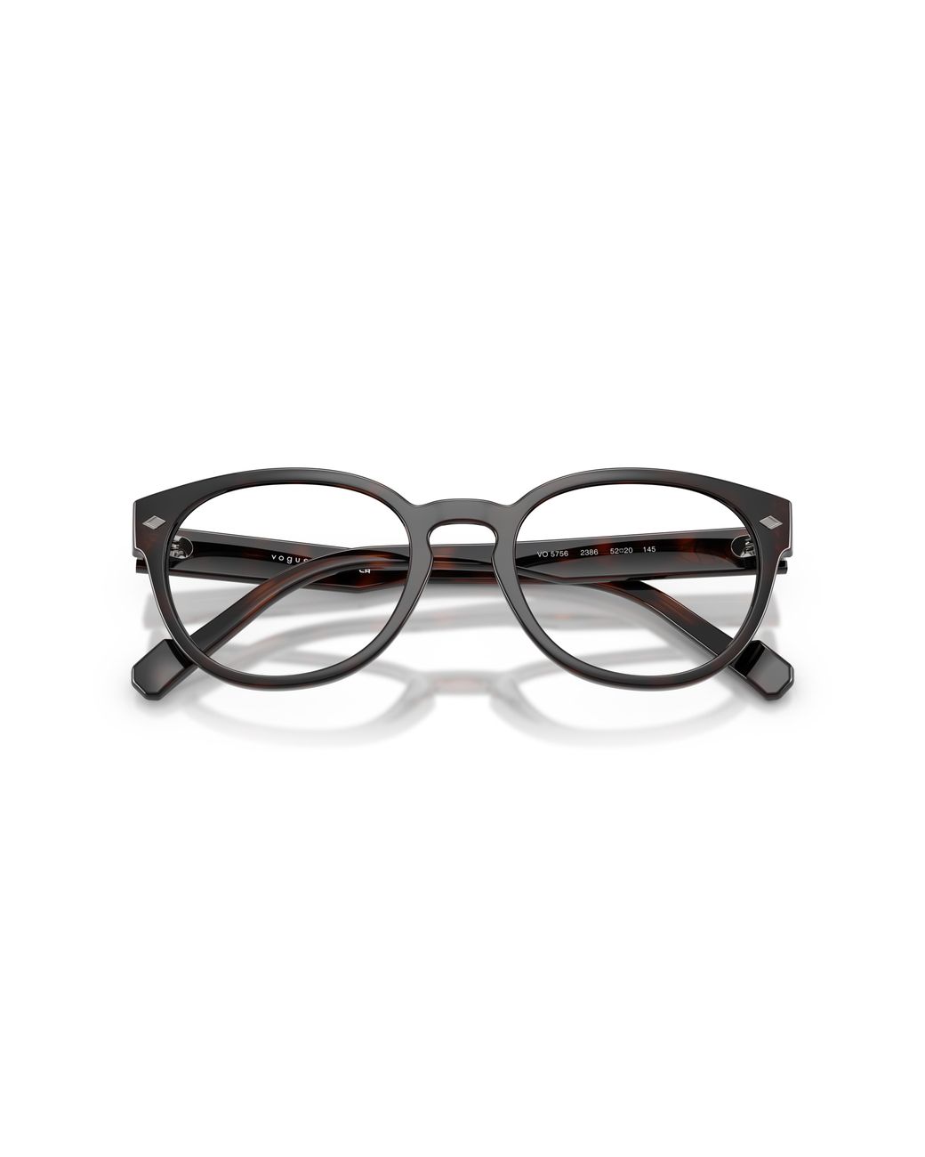 Vogue Eyewear Black Vo5756 2386 Optical Frames Nylon Transparent Pantos Normal for men