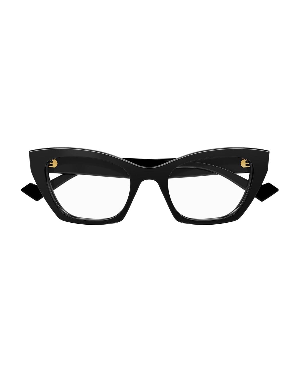 Gucci Black Gg1334O 001 Optical Frames Acetate Cat Eye