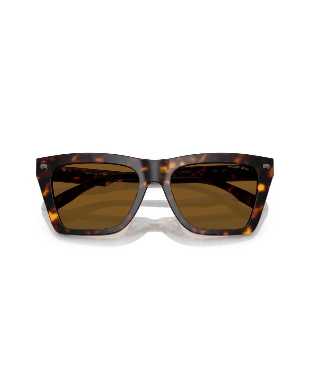 Michael Kors Black Mk2225U Pebble Beach 300683 Sunglasses Acetate Squared Polarized for men