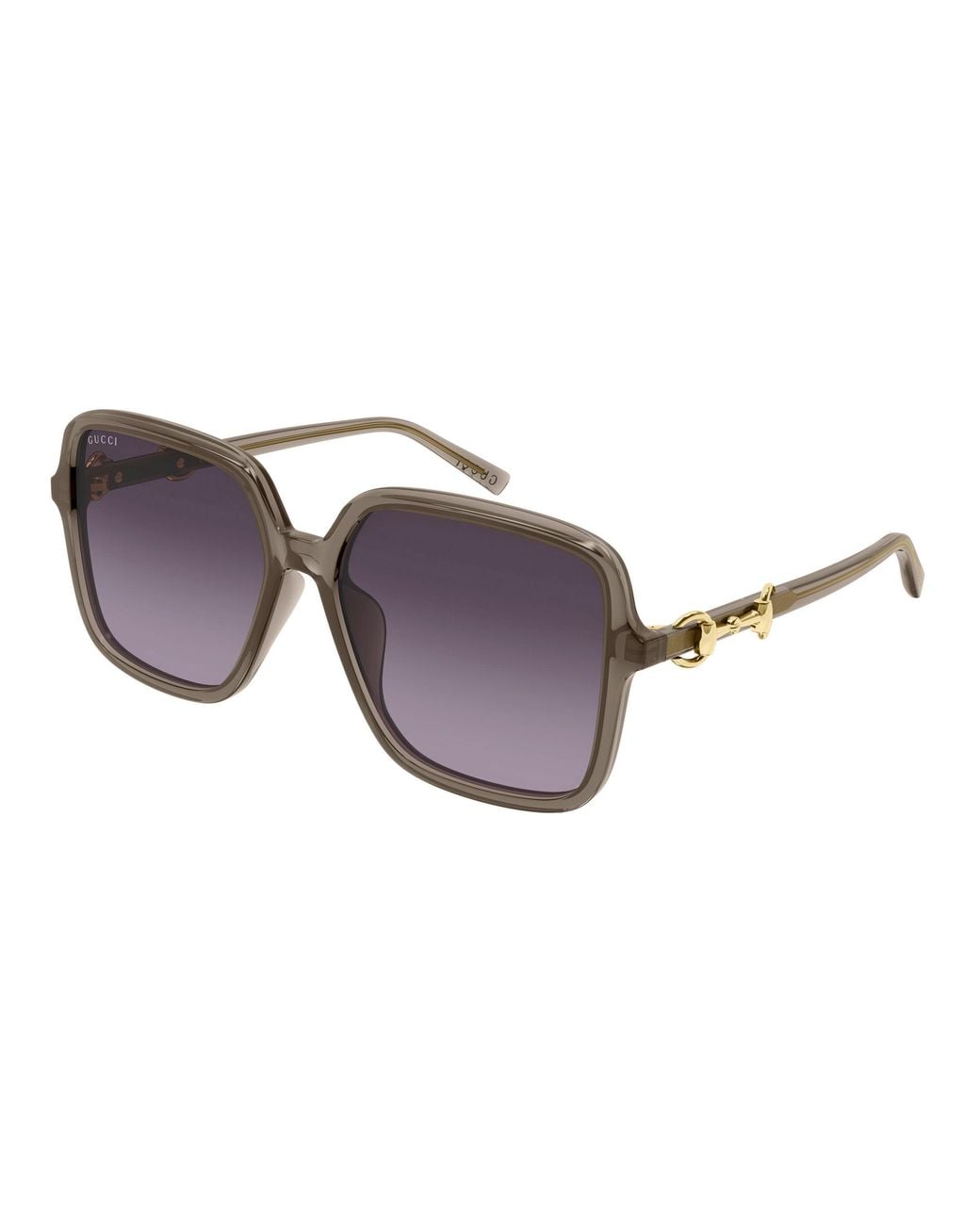 Gucci Black Gg2219Sa 004 Sunglasses Acetate Butterfly Nuanced