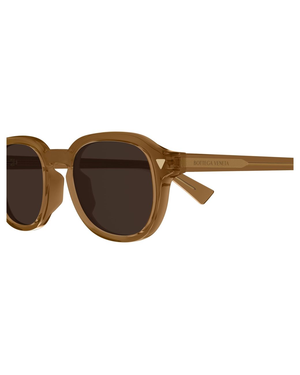Bottega Veneta Black Bv1364S 004 Sunglasses Acetate Round for men