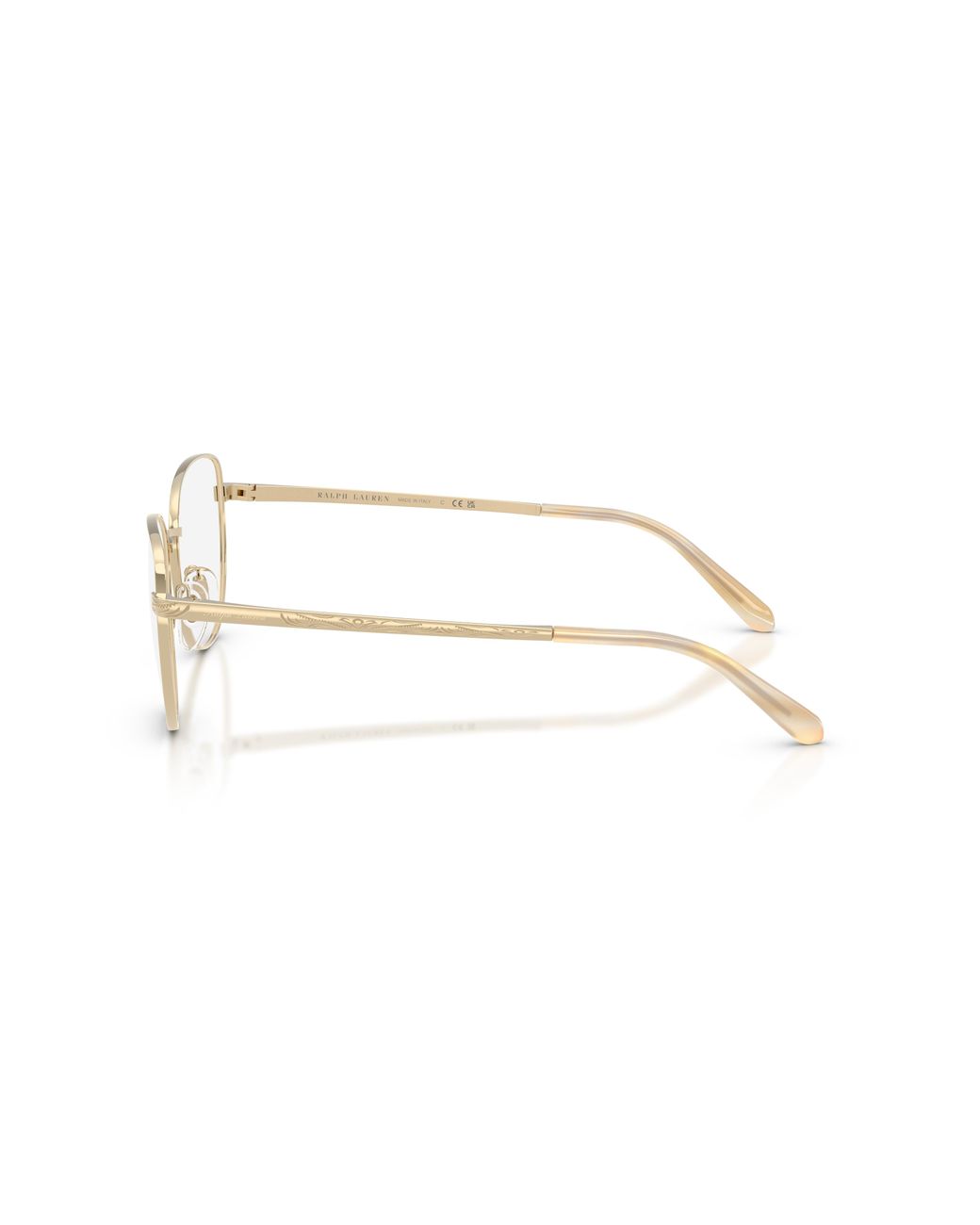 Ralph Lauren Black Rl5141 9116 Optical Frames Metal Transparent Round Normal