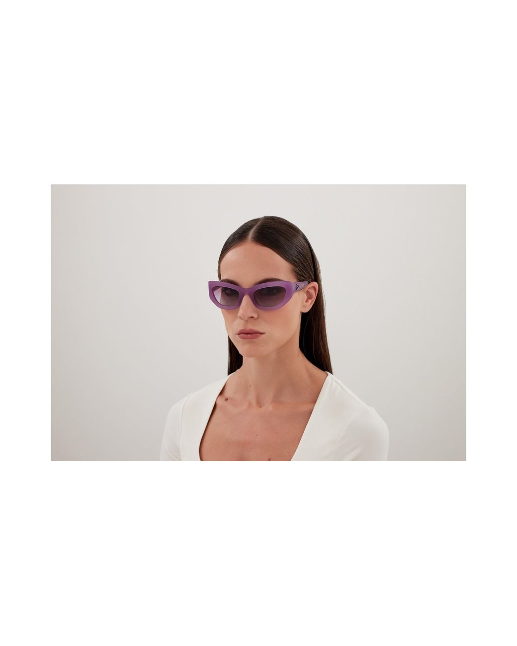 Gucci Black Gg1784S 004 Sunglasses Injected Cat Eye