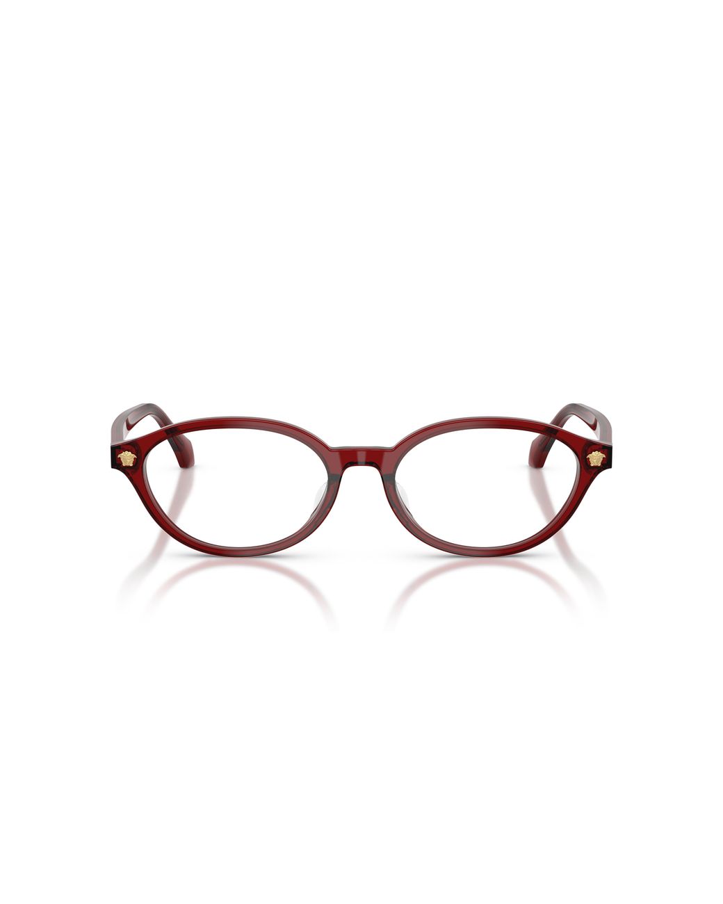 Versace Black Ve3393D 5540 Optical Frames Acetate Transparent Round Normal