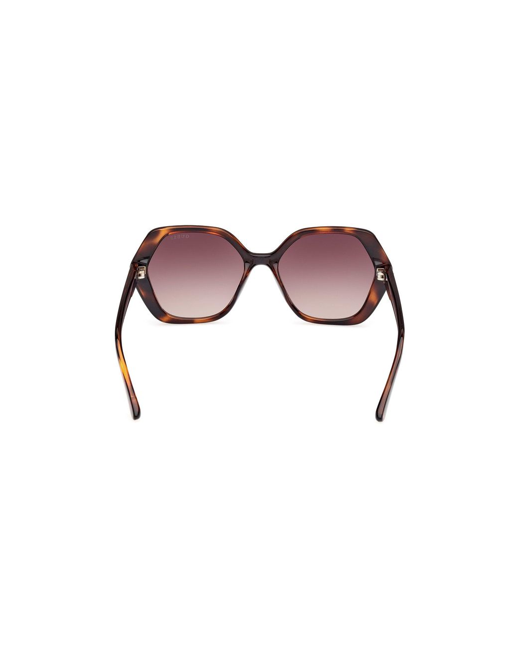 Guess Black Gu8292 52F Sunglasses Injected Geometric Normal Shaded
