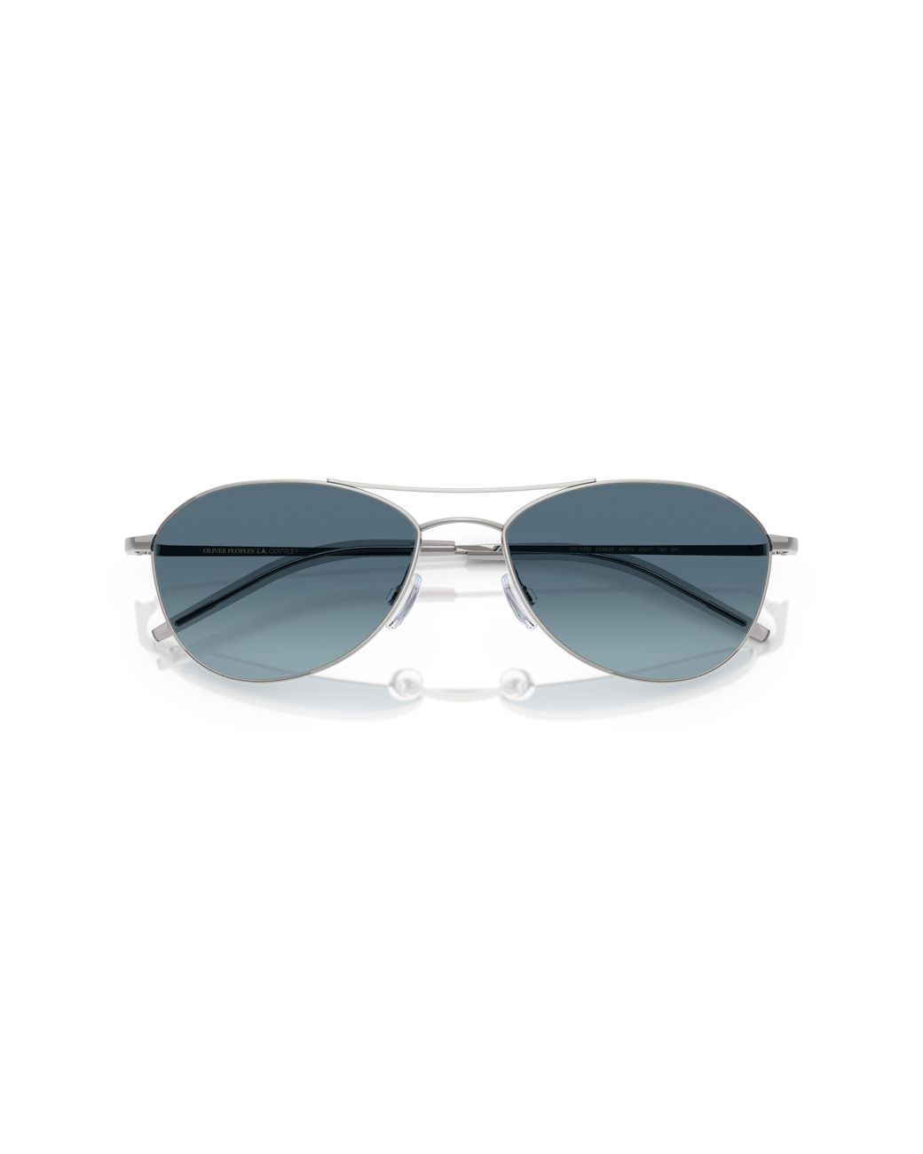 Oliver Peoples Black Ov1358S Aero Ii 5036Q8 Sunglasses Steel Pilot Normal