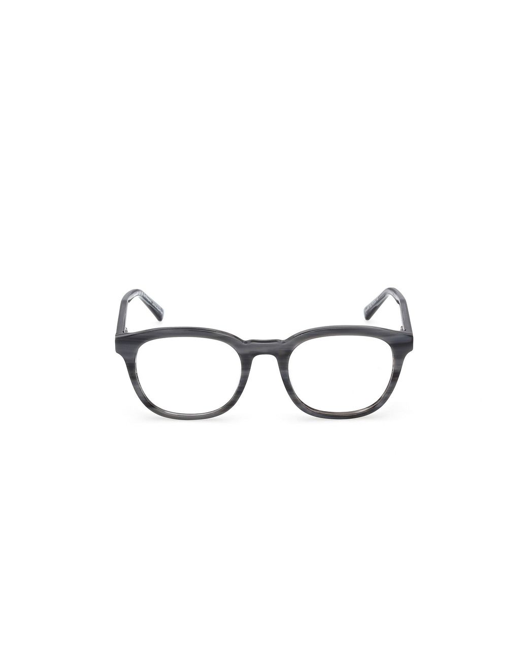 Timberland Black Tb50084 092 Optical Frames Acetate Round Normal for men
