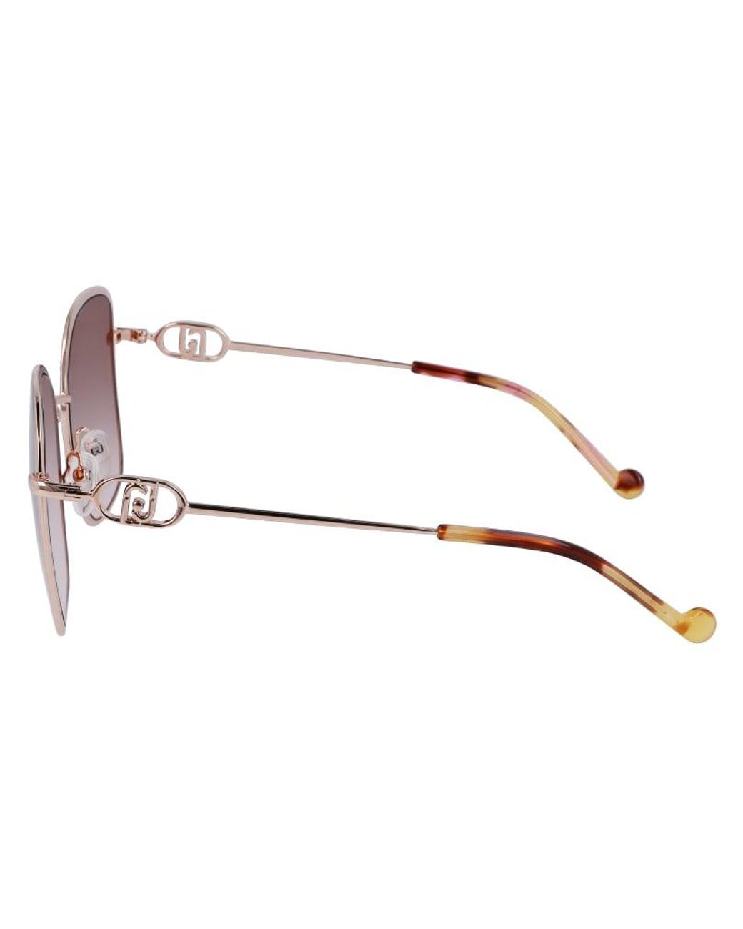 Liu Jo Black Lj155S 770 Sunglasses Metal Squared Normal