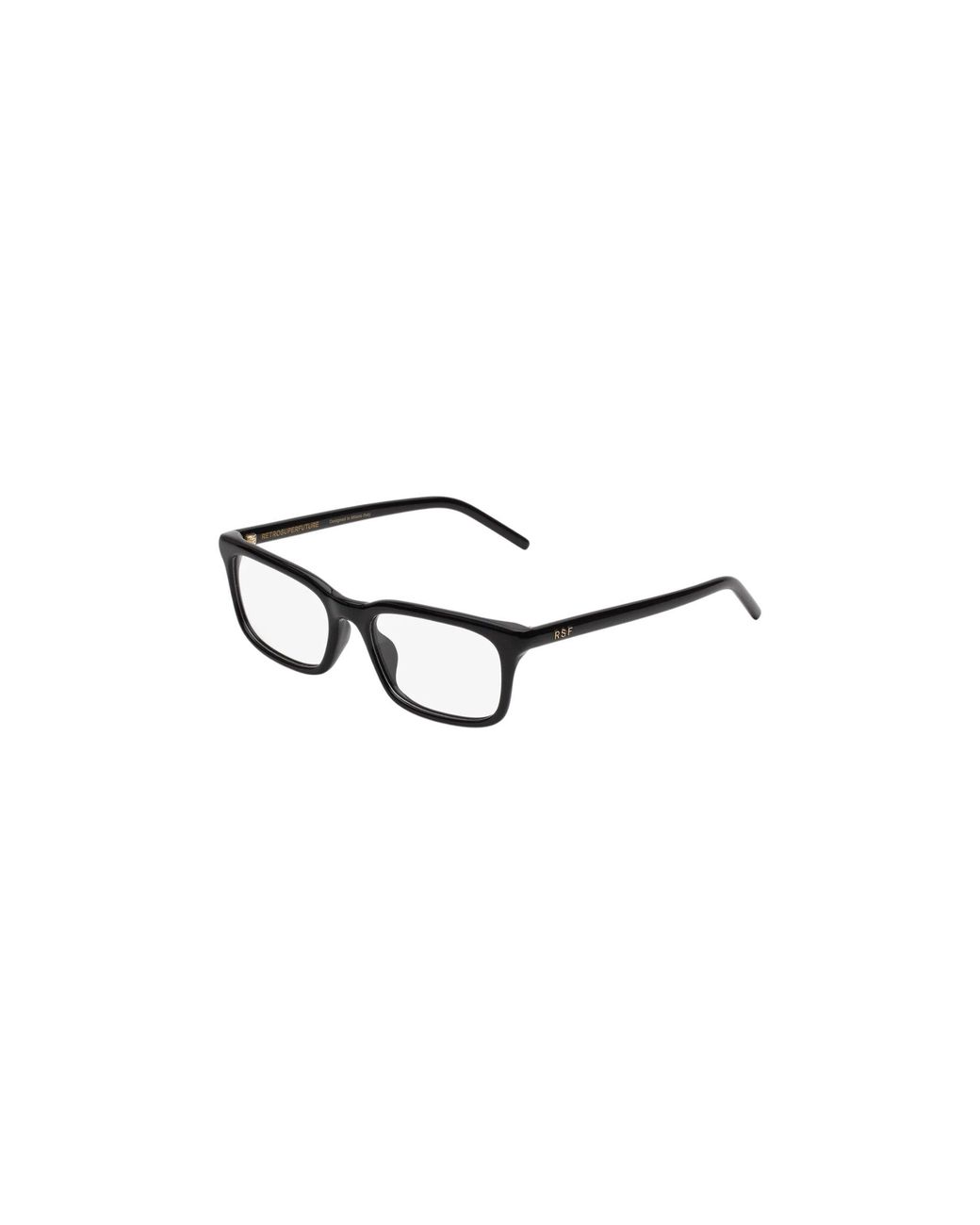 Retrosuperfuture Black Ehe Numero 146 Nero Optical Frames Acetate Squared