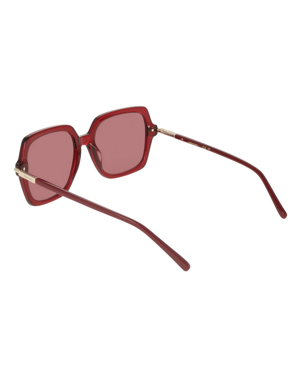 Ferragamo Black Sf2076S 616 Sunglasses Acetate Squared Normal