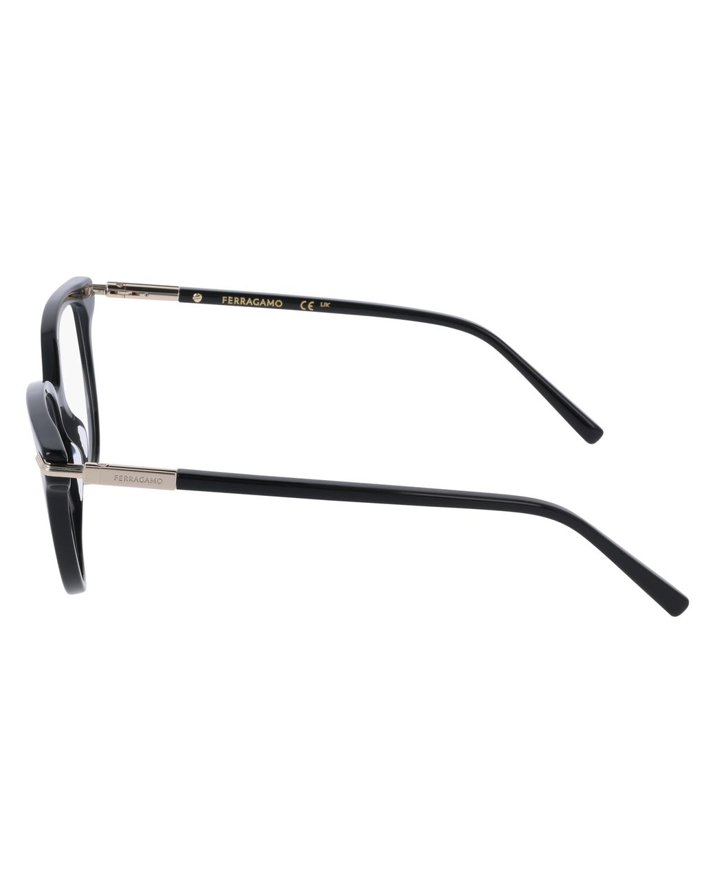 Ferragamo Black Sf3026 001 Optical Frames Acetate Butterfly Normal