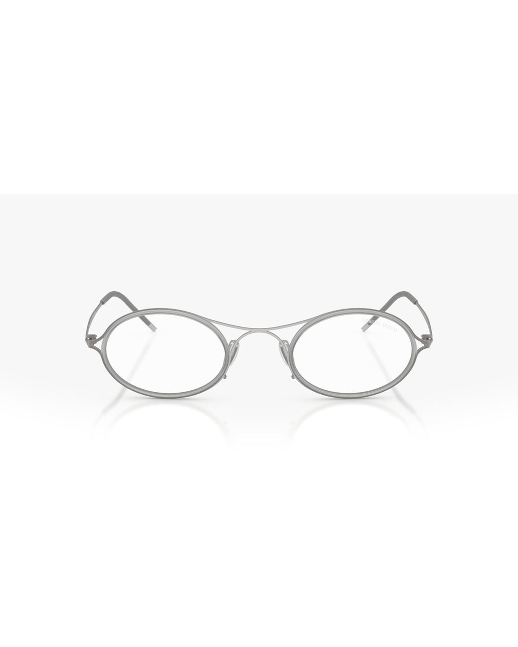 Giorgio Armani Black Ar6187 30031W Sunglasses Metal Transparent Round Normal for men