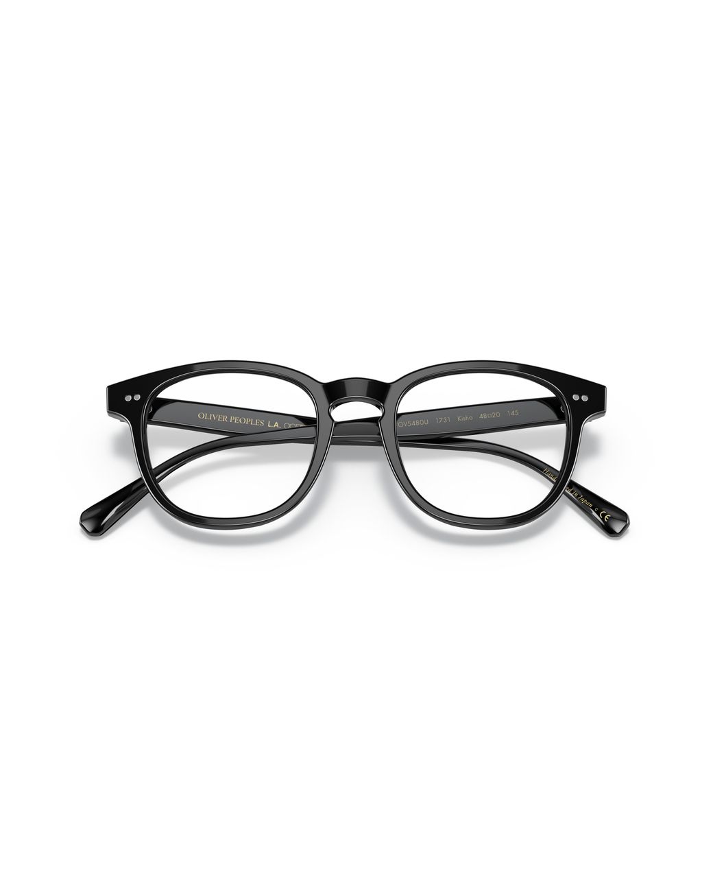 Oliver Peoples Black Ov5480U Kisho 1731 Optical Frames Acetate Transparent Pillow Normal