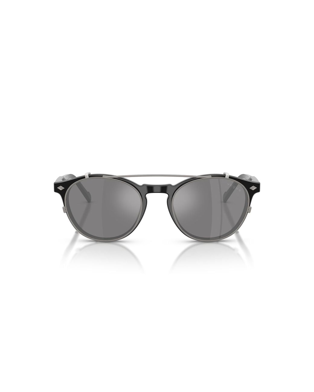 Vogue Eyewear Black Vo5751S W44/1W Sunglasses Acetate Transparent Pantos Normal for men