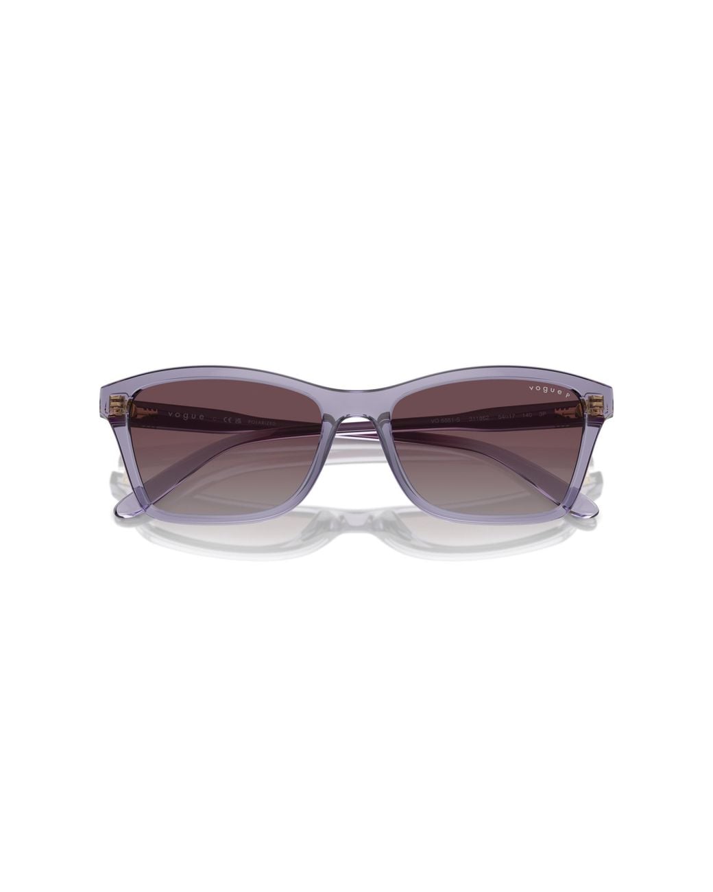 Vogue Eyewear Black Vo5551S 311862 Sunglasses Nylon Pillow Polarized Shaded