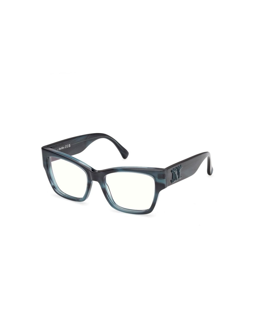 Max Mara Black Mm5251-B 64 Optical Frames Acetate Squared Normal