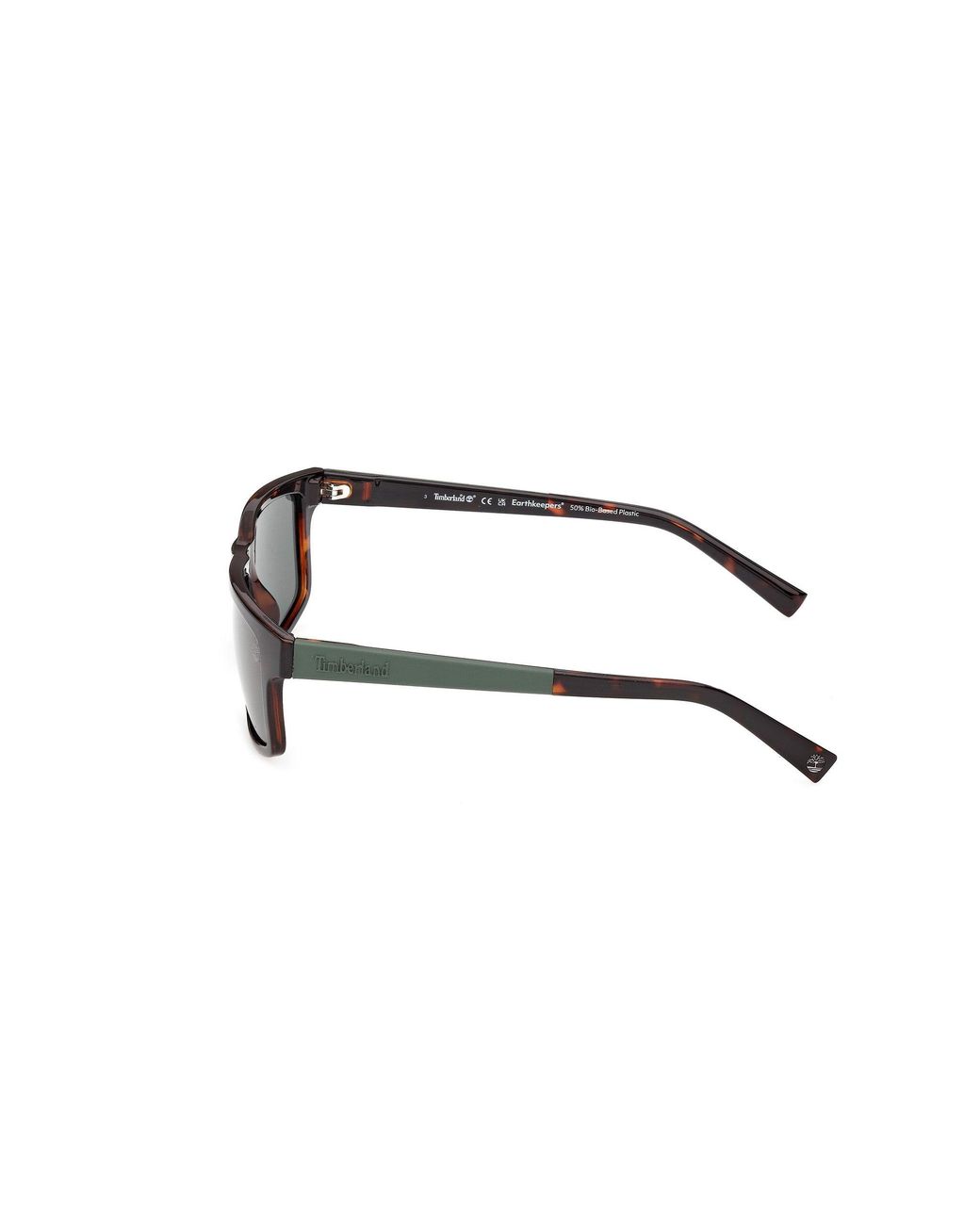 Timberland Black Tb00070 52R Sunglasses Injected Squared Polarized for men