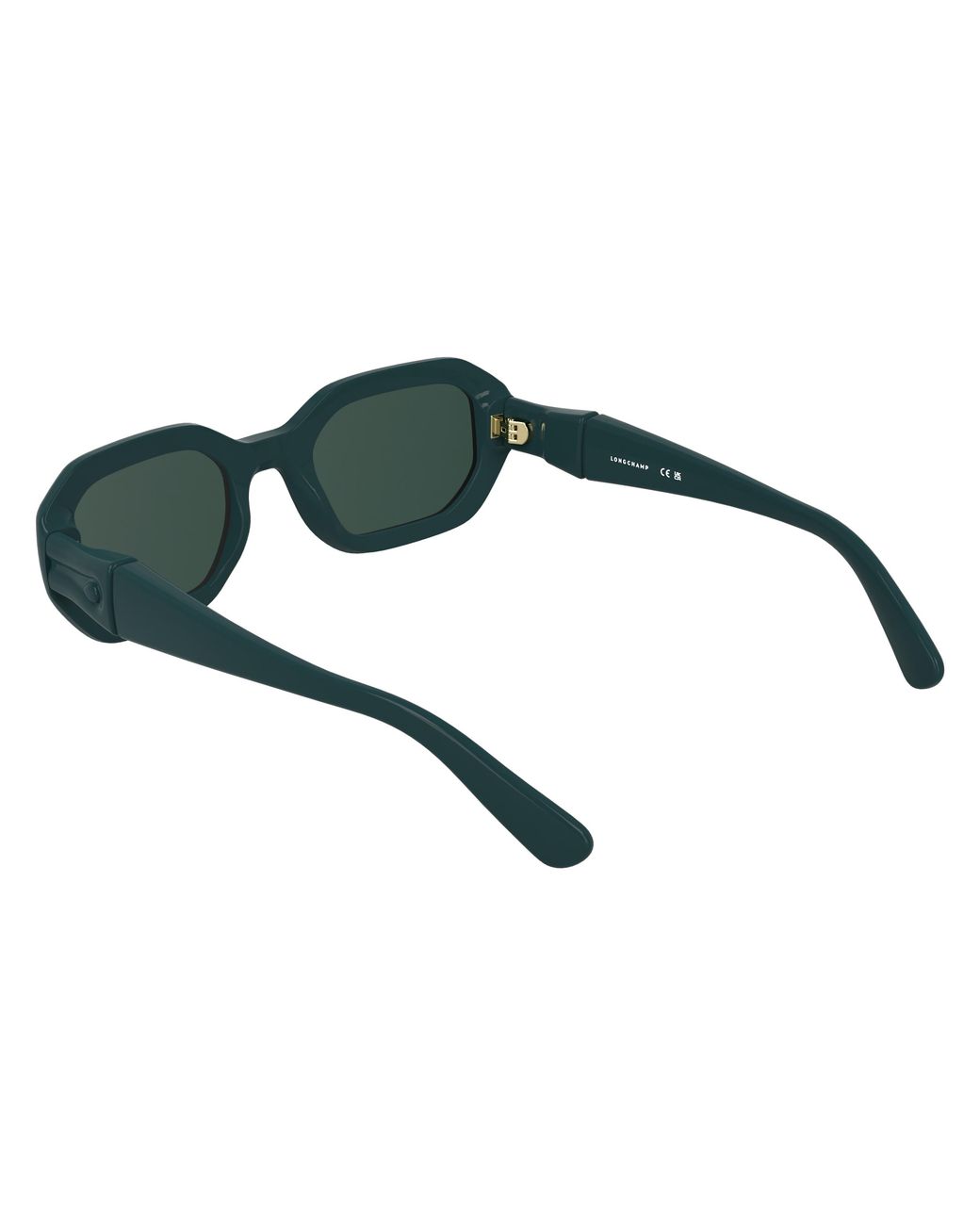 Longchamp Black Lo794S 001 Sunglasses Bio-Injected Smoke Squared Normal
