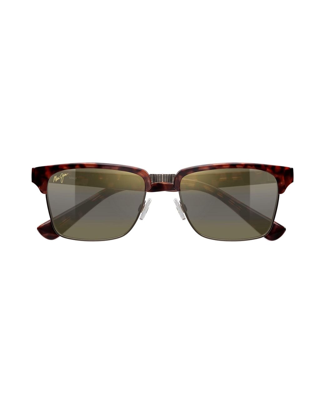 Maui Jim Black Mj0354S 003 Occhiali Da Sole Bio-Iniettato Bronzo Squadrata