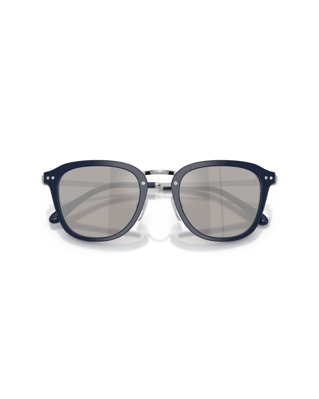 Ralph Lauren Black Rl8246 55866G Sunglasses Acetate Pantos Mirror for men