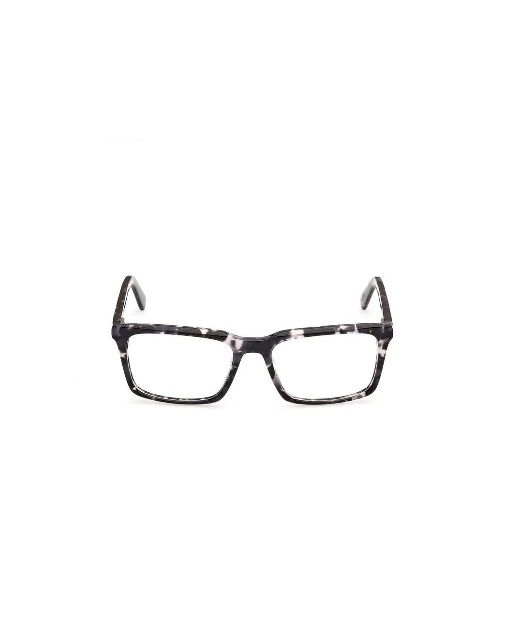 Guess Black Gu50448 20 Optical Frames Acetate Squared Normal for men