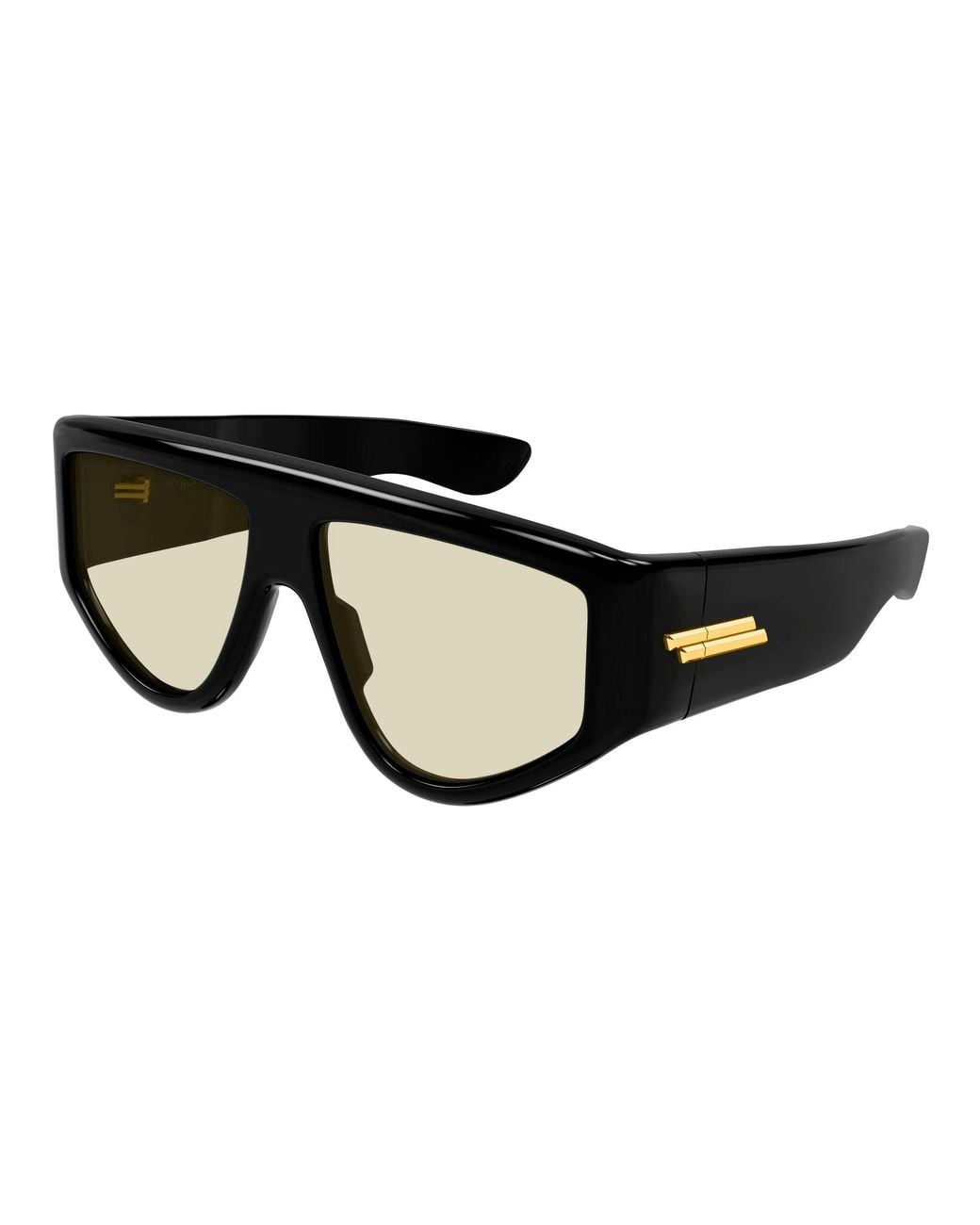 Bottega Veneta Black Bv1492S 002 Sunglasses Acetate Wraparound