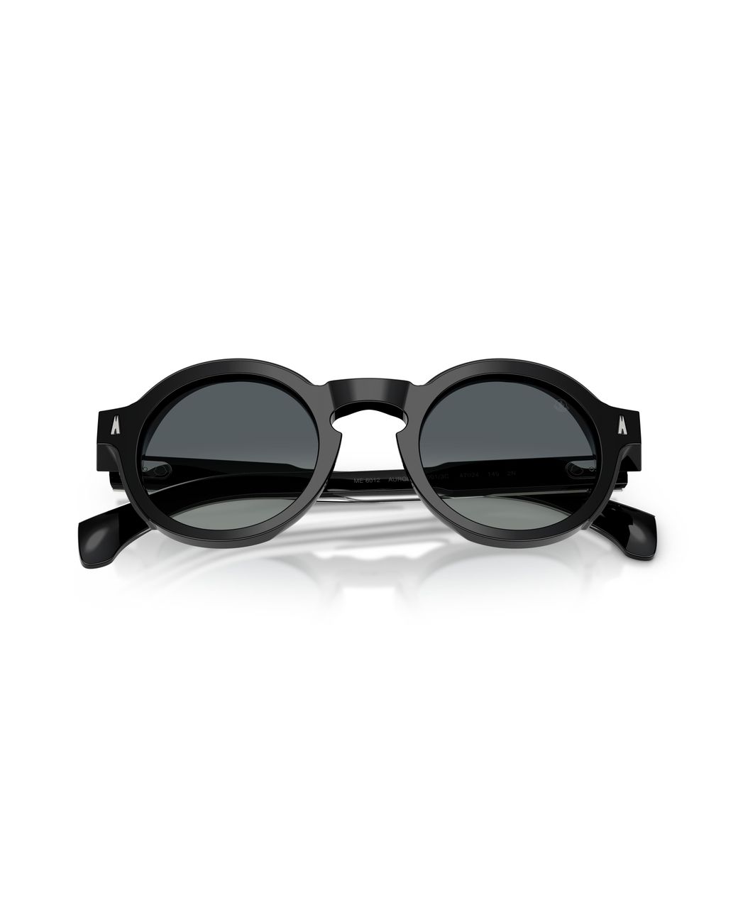 Moncler Black Me6012 Aurone 30013C Sunglasses Acetate Round Normal Nuanced