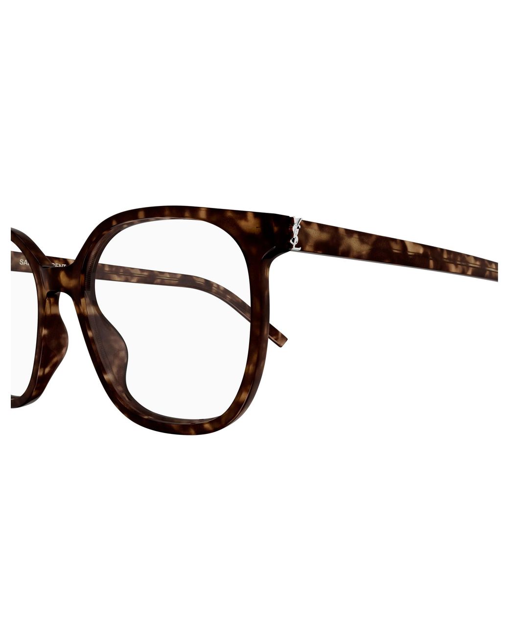Saint Laurent Black Sl M155 002 Optical Frames Acetate Transparent Cat Eye