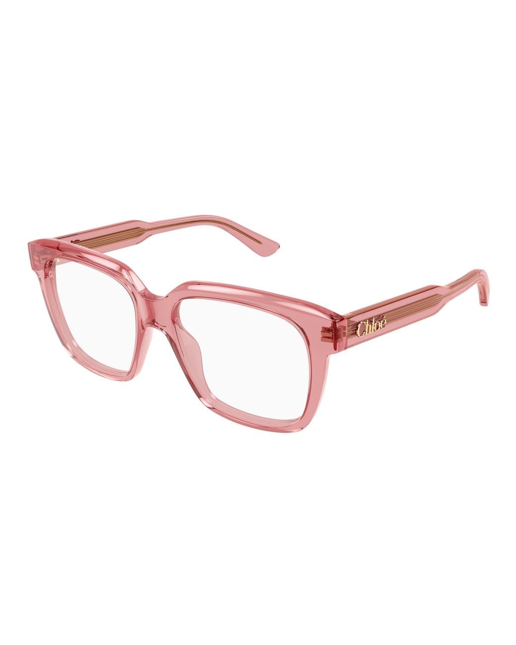 Chloé Black Ch0340O 008 Optical Frames Acetate Transparent Geometric