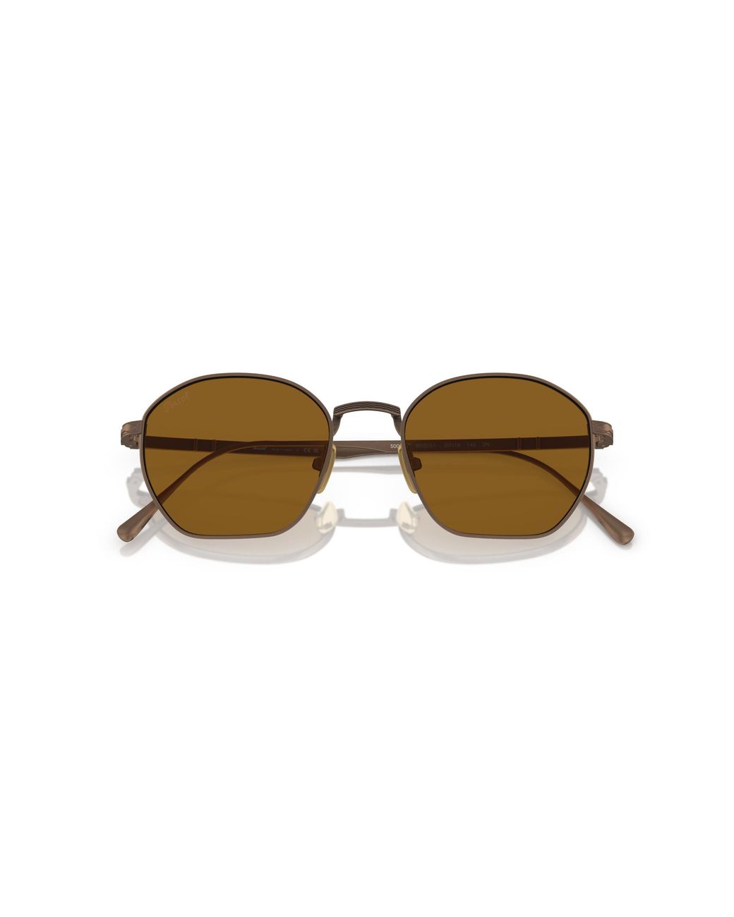 Persol Black Po5004St 800333 Sunglasses Titanium Geometric Normal
