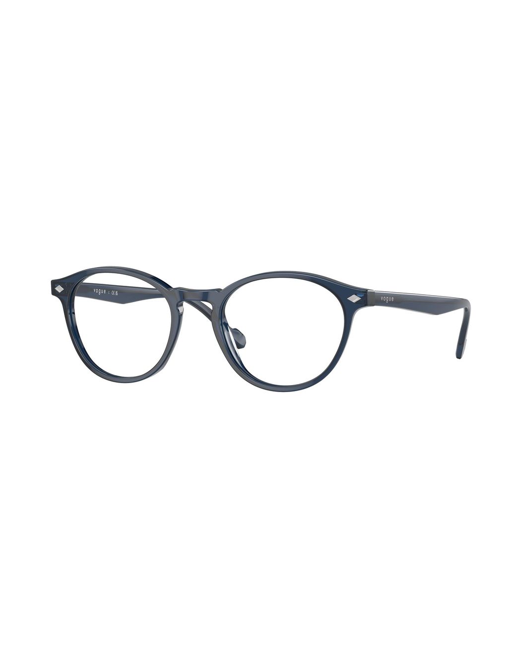 Vogue Eyewear Black Vo5326 2760 Optical Frames Acetate Round Normal for men