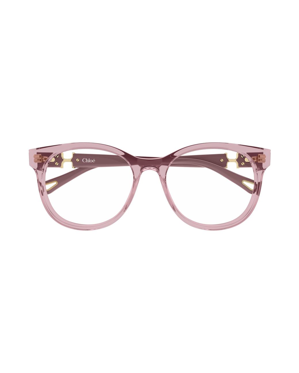 Chloé Black Ch0375O 003 Optical Frames Acetate Transparent Round